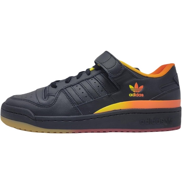 adidas Other - NWT adidas Originals  Forum Low Sneaker, Core Black/Core Black/Seismic Orange